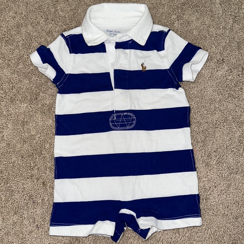 Polo Ralph Lauren Striped Onesie